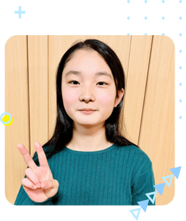 中学2年生 Y.Tさん